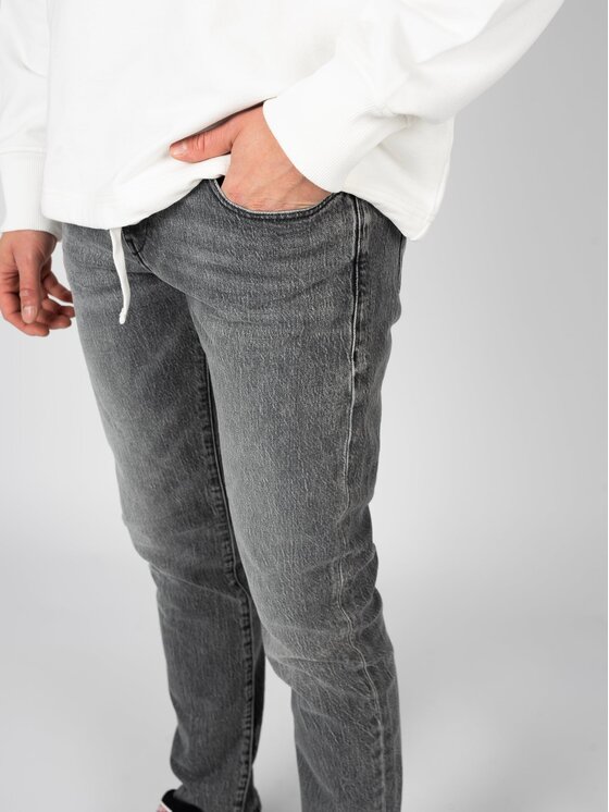 Diesel Diesel Jeansy A12027-R09KA Šedá Slim Fit