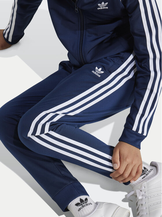 adidas adidas Спортивні штани adicolor SST IY7466 Cиній Regular Fit