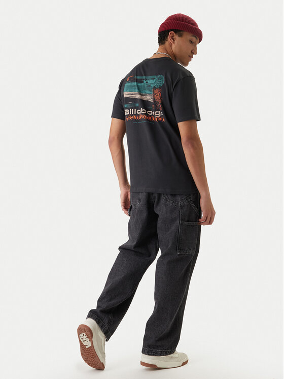 Billabong Billabong T-shirt Tidal Research EBYZT00386 Tamnoplava Regular Fit