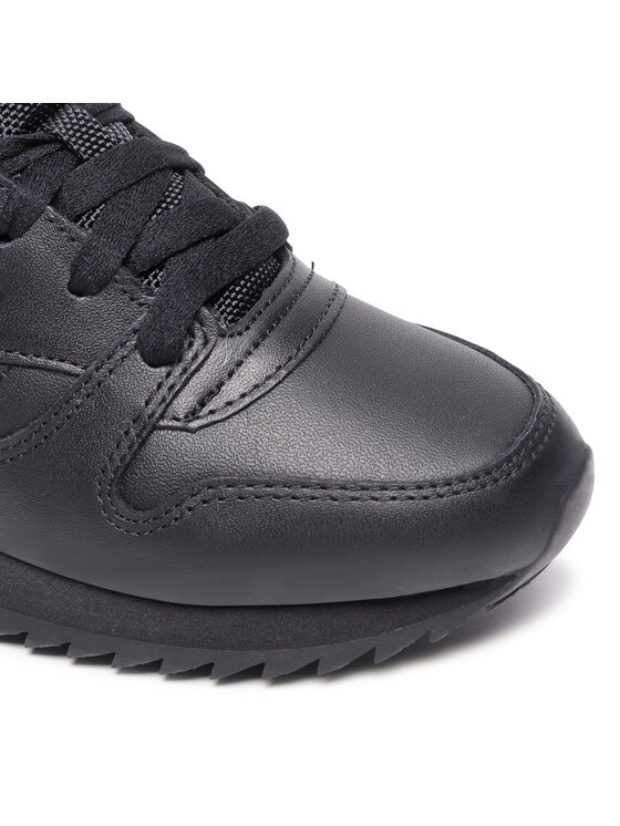 Reebok Chaussures Cl Lthr Mid Ripple FZ4762 Noir • Modivo.fr