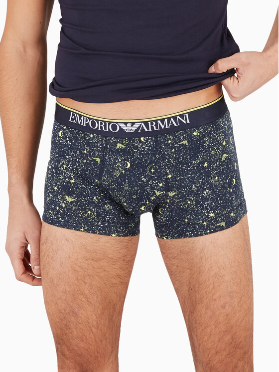 Emporio Armani Underwear Emporio Armani Underwear Sada 2 kusů boxerek 1112104F596 Tmavomodrá