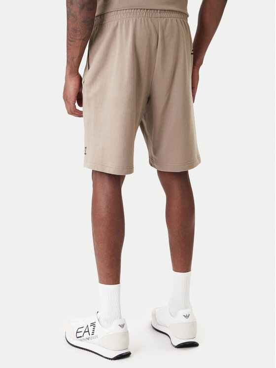 EA7 Emporio Armani EA7 Emporio Armani Sportovní kraťasy 8NPS65 PJVRZ U6167 Béžová Regular Fit