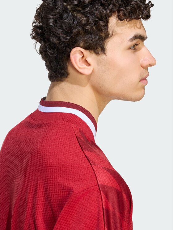 adidas adidas Koszulka techniczna 169216 Czerwony Loose Fit