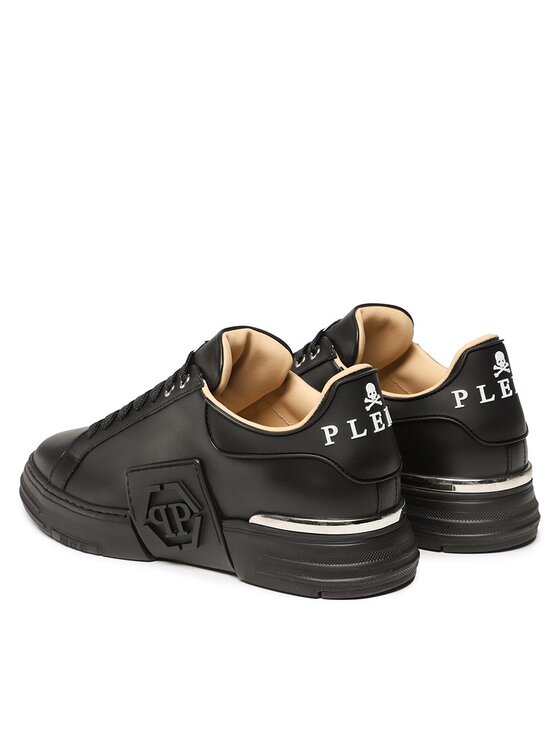PHILIPP PLEIN PHILIPP PLEIN Sneakersy Lo-Top Sneakers Hexagon FABS USC0263 PLE010N Czarny