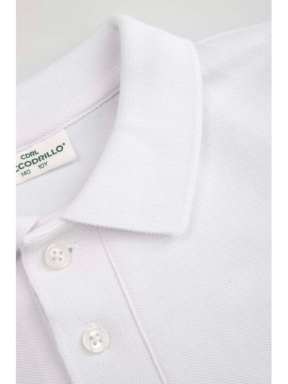 Coccodrillo Coccodrillo Polokošile WC6143601EJB-001 Bílá Regular Fit
