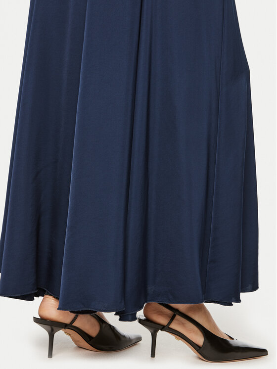 ViCOLO ViCOLO Maxi szoknya TS0191 Sötétkék Regular Fit