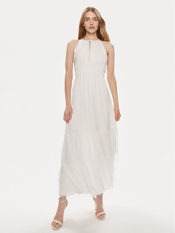 Dixie Dixie Rochie de vară A207J021A Alb Regular Fit