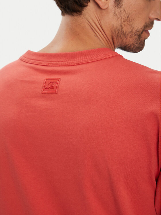 K-Way K-Way T-Shirt K2135HW Červená Regular Fit