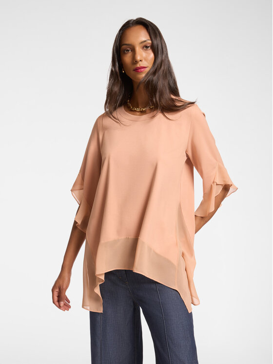 Elena Mirò Elena Mirò T-shirt G357Z000572N0A6 Rosa A-Line Fit