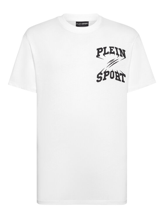 Plein Sport Plein Sport T-Shirt 14271 Biały Regular Fit