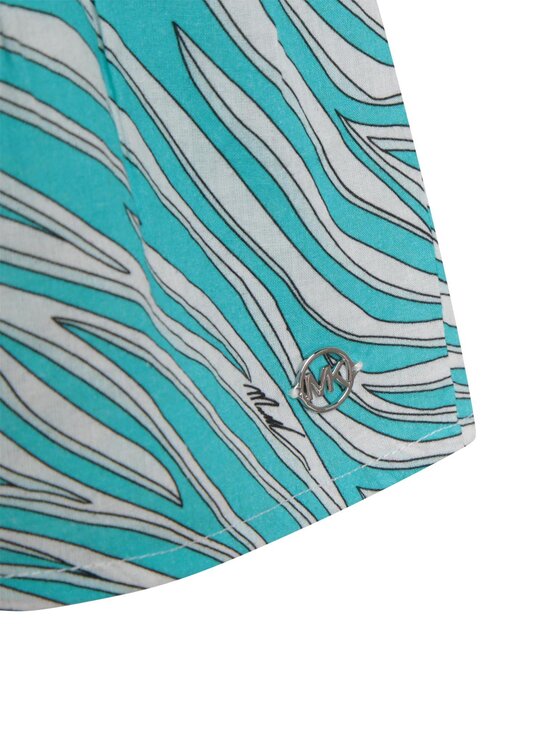 MICHAEL KORS KIDS MICHAEL KORS KIDS Sukienka R12148 S Turkusowy Regular Fit