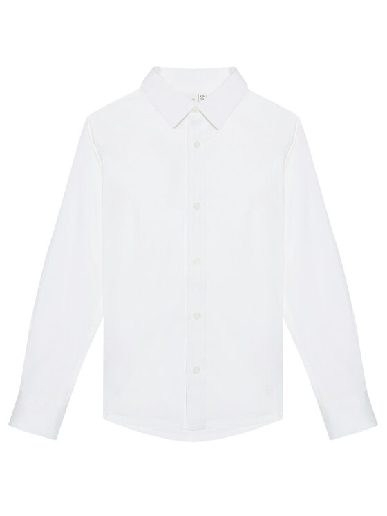 NAME IT Hemd Nkmfred 13184223 Weiß Slim Fit | Modivo.de 