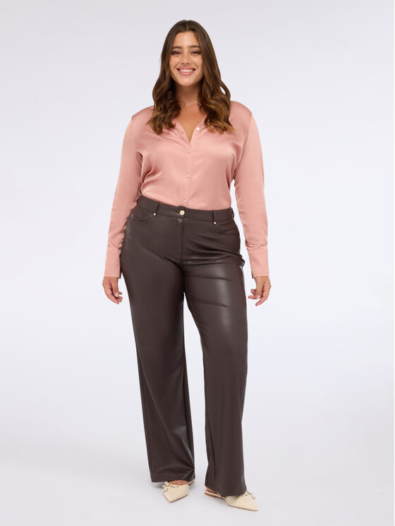 Fiorella Rubino Fiorella Rubino Camicia 5054T001392N006 Rosa Regular Fit