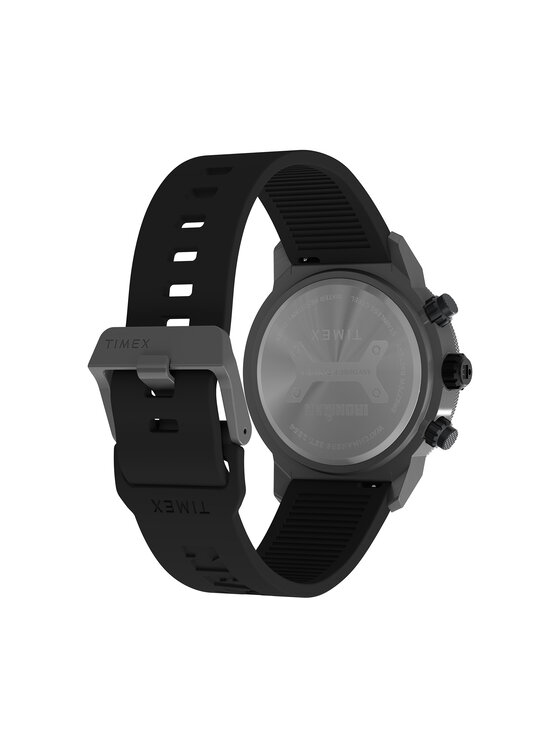 Timex Timex Часовник Ironman® Challenger Chronograph TW2Y01900 Черен