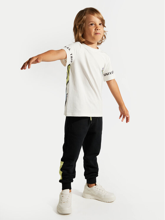 Coccodrillo Coccodrillo Tricou ZC4143202WBK Alb Regular Fit