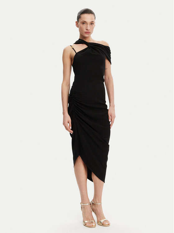 Versace Jeans Couture Versace Jeans Couture Rochie cocktail 78HAO903 Negru Slim Fit
