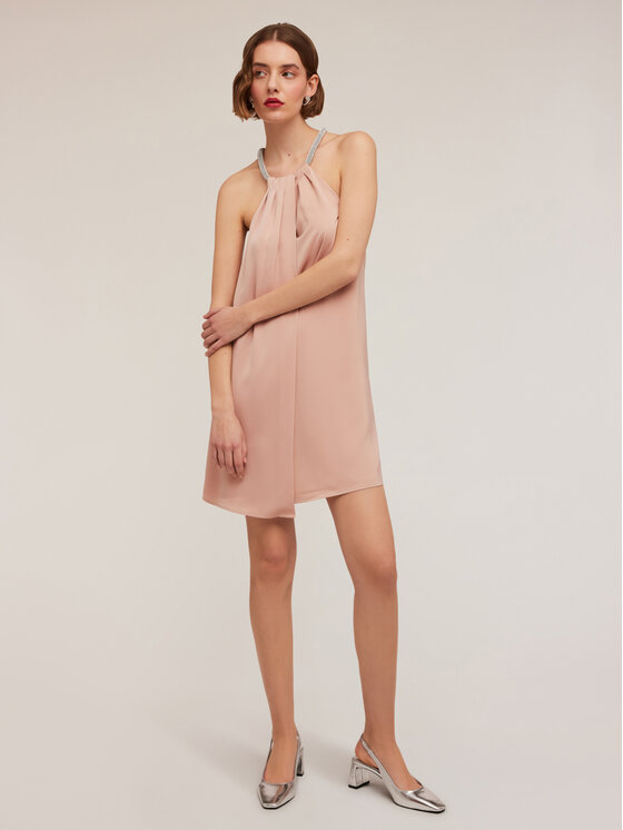 Motivi Motivi Vestito da giorno 7067Q003132N006 Rosa Flared Fit