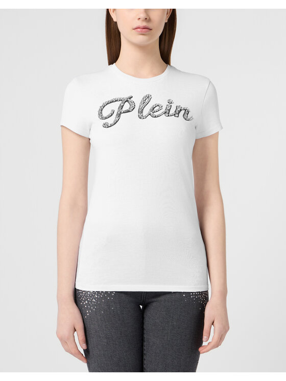 PHILIPP PLEIN PHILIPP PLEIN T-Shirt 31071 Bílá Skin Tight Fit