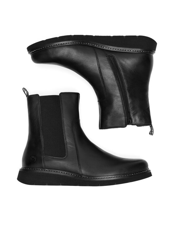 Remonte Remonte Polokozačky D3970-01 Černá
