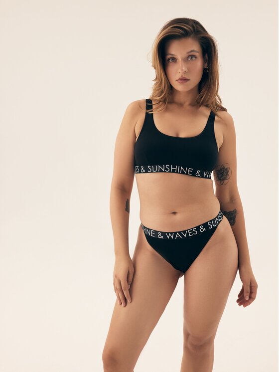 Esotiq Esotiq Dół od bikini 42940 Czarny
