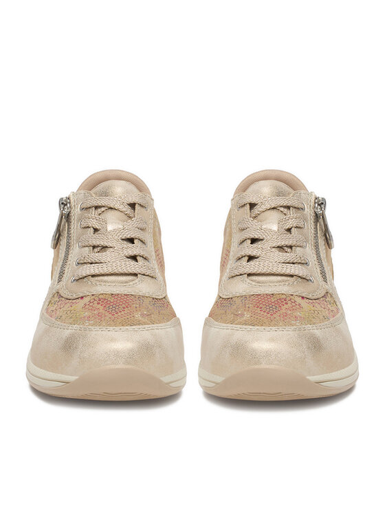 Rieker Rieker Sneakers N1112-91 Goldfarben