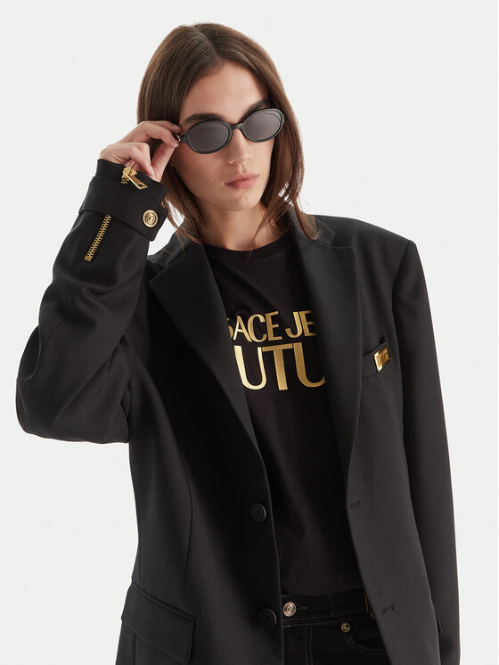 Versace Jeans Couture Versace Jeans Couture Куртка бомбер 79GAQ706 N0136 Чорний Regular Fit