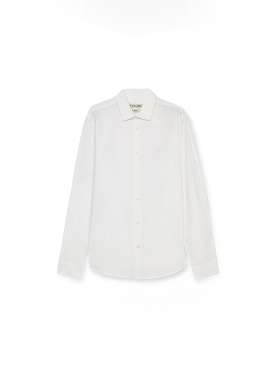 Trussardi Trussardi Camicia 5004N000052N001 Bianco Regular Fit