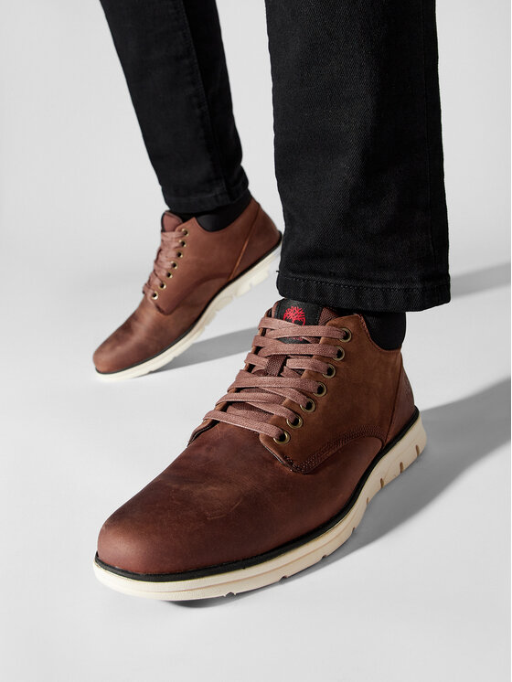 Timberland Bradstreet Ultra Brown Bradstreet Chukka Leather Noir