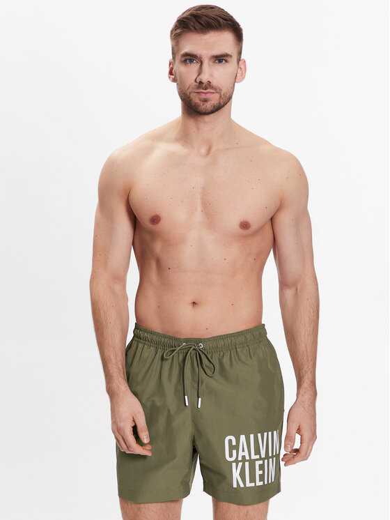 Pantaloncini da bagno KM0KM00794 Beige Regular Fit...