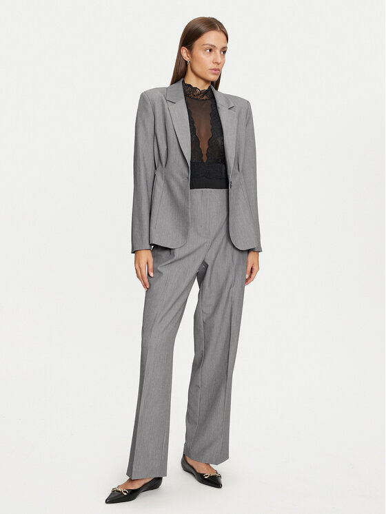 Vero Moda Vero Moda Sakko Vika 10323449 Grau Slim Fit
