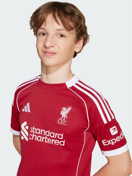adidas adidas Koszulka techniczna Liverpool FC 25/26 Home Jersey Biały Regular Fit