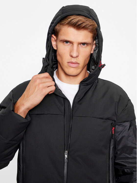 EA7 Emporio Armani EA7 Emporio Armani Žieminė striukė 6RPB10 PNEEZ 1200 Juoda Regular Fit