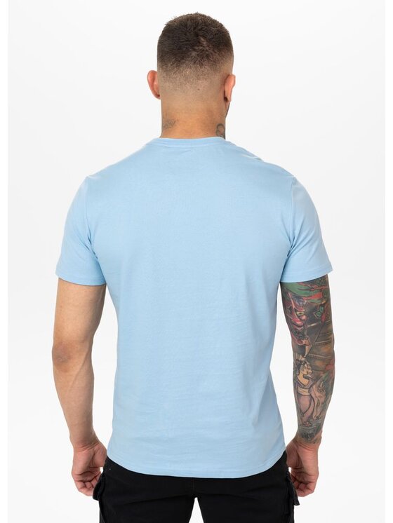PITBULL PITBULL T-Shirt PALMS Niebieski jasny Regular Fit