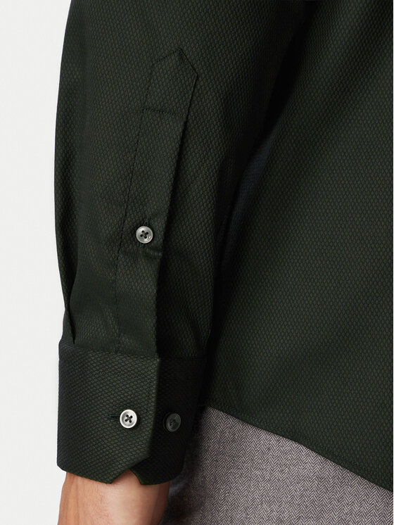 BOSS BOSS Koszula H-Joe 50560583 Zielony Regular Fit