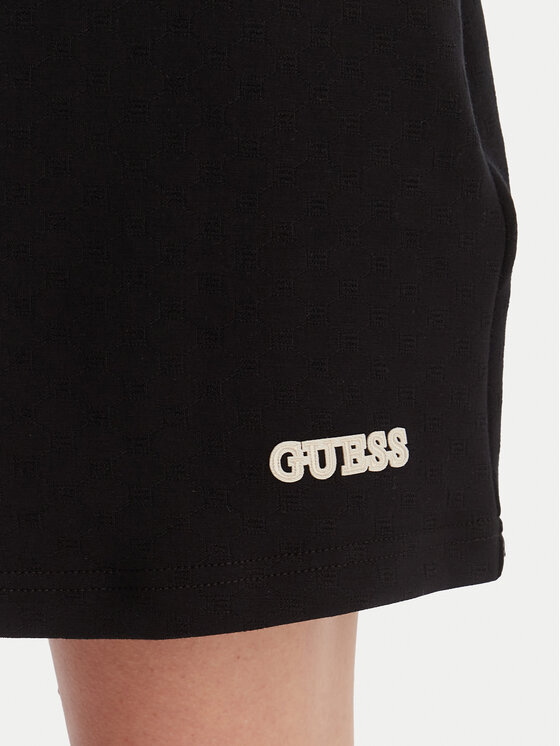 Guess Guess Rochie de zi V6GK07 K3002 Negru Regular Fit