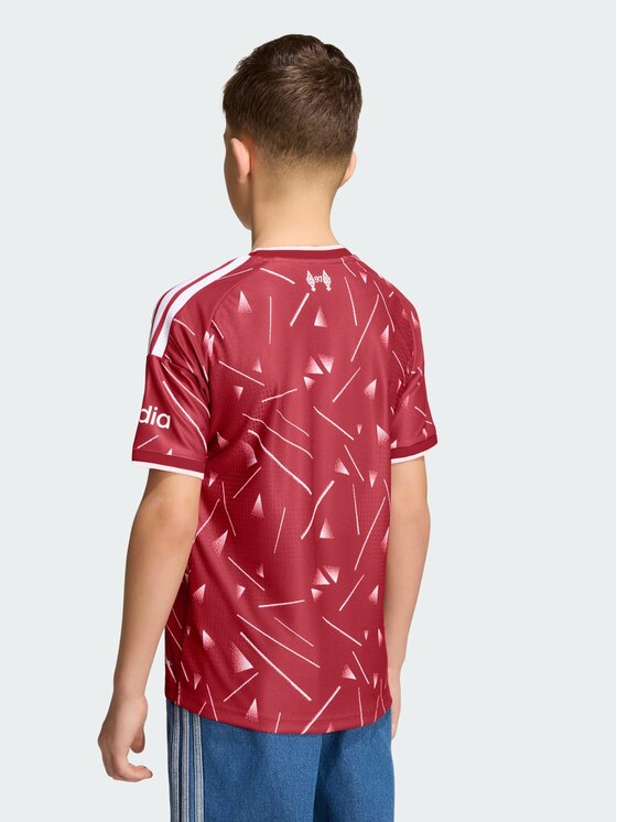 adidas adidas Koszulka techniczna 169428 Czerwony Slim Fit