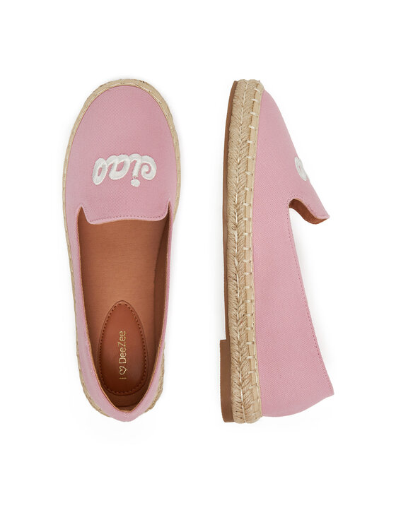 DeeZee DeeZee Espadrilles 8-266-3 Rózsaszín