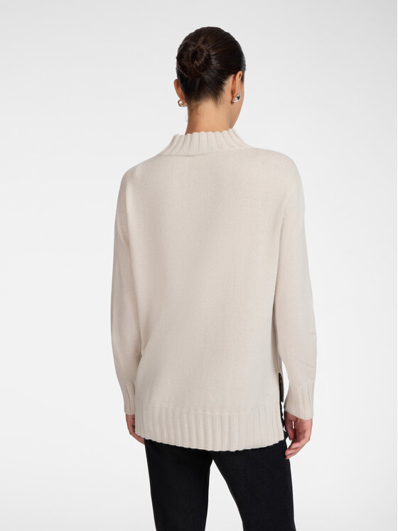 Elena Mirò Elena Mirò Maglione M098Z000863N002 Crema Regular Fit