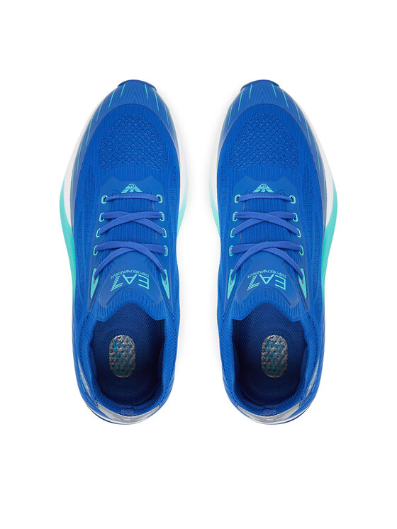 EA7 Emporio Armani EA7 Emporio Armani Sneakersy X8X176 XK377 U476 Modrá