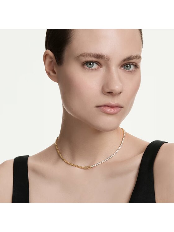 Swarovski Swarovski Naszyjnik Matrix 5747717 Złoty