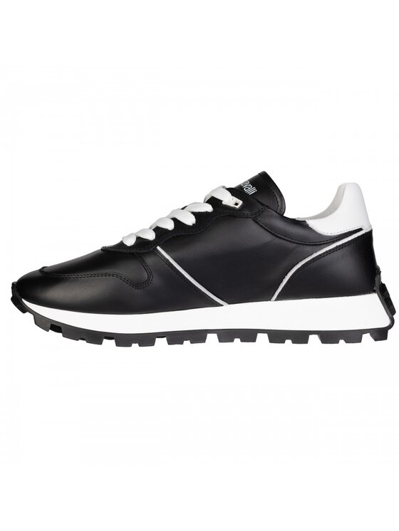 Roberto Cavalli Roberto Cavalli Sneakersy 22541 A CALF PASHA Černá