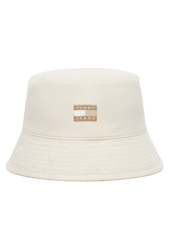 Tommy Jeans Tommy Jeans Καπέλο Heritage Bucket AW0AW17581 Μπεζ