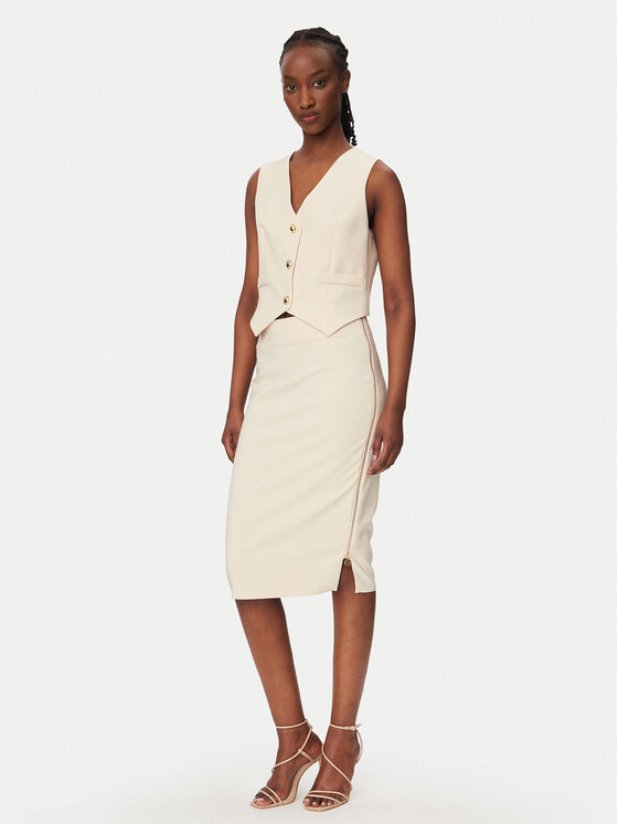 Rinascimento Rinascimento Anzugweste CFC0128644003 Beige Regular Fit