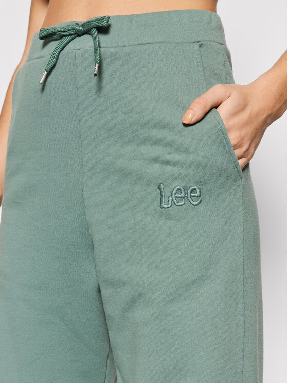 Lee Lee Sportinės kelnės L32MTXTY 112143855 Žalia Relaxed Fit