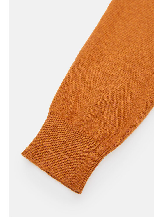 Lancerto Lancerto Sweter Tony SW073223000081 Pomarańczowy Regular Fit