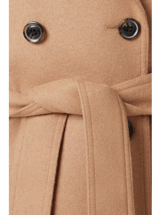 Lancerto Lancerto Płaszcz Mistelle PC073225000008 Beżowy Regular Fit