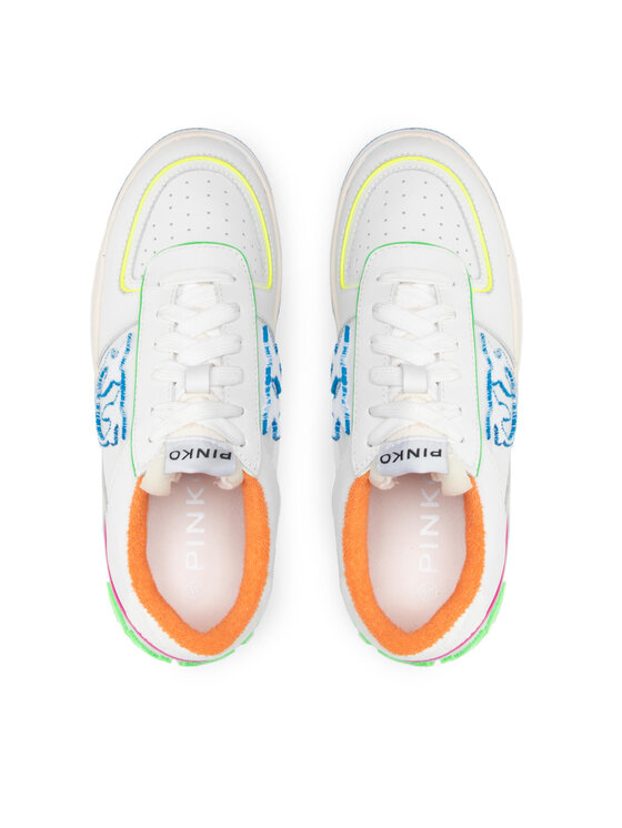 PINKO Pinko Sneakersy Dondy 1 Basket Sneaker PE 22 PLKS1 1H2110 Y853 Bílá