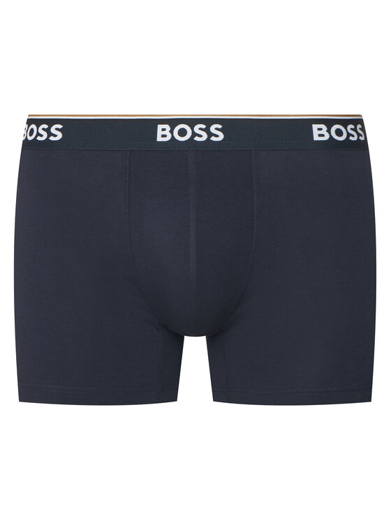 BOSS BOSS Komplet boksaric﻿ BoxerBr 3P Power Des 50554438 Mornarsko modra