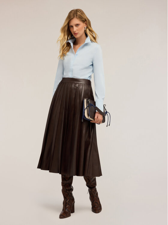 Motivi Motivi Camicia 5326Q000844N004 Turchese Slim Fit