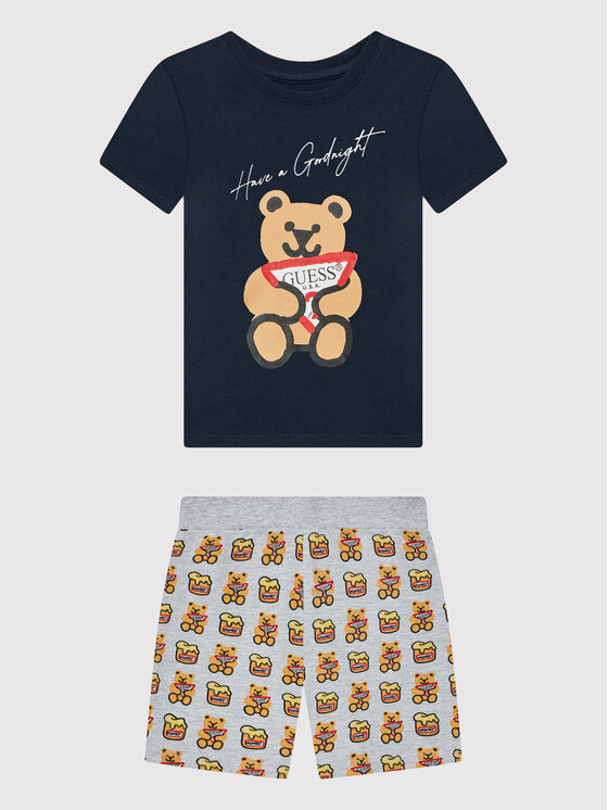 Guess Guess Pidžama H1BT07 K8HM0 Daudzkrāsains Regular Fit